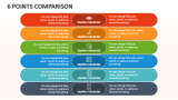 6 Points Comparison - Slide 1