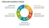 Circular Colorful Puzzle - Slide 5