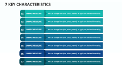 7 Key Characteristics - Slide 1