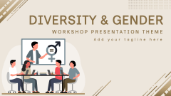 Diversity and Gender Workshop Presentation - Slide 1
