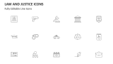 Law and Justice Icons - Slide 4