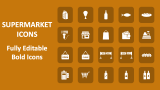 Supermarket Icons - Slide 1