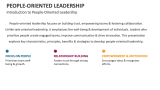 Introduction to People-Oriented Leadership - Slide 2