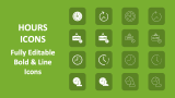Hours Icons - Slide 1