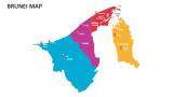 Brunei map - Slide 2