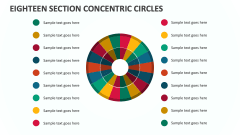 Eighteen Section Concentric Circles - Slide 1