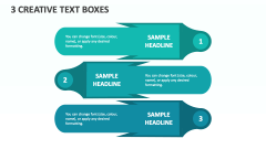 3 Creative Text Boxes - Slide 1