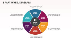 6 Part Wheel Diagram - Slide 1