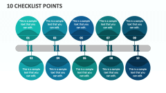 10 Checklist Points - Slide 1
