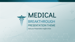 Medical Breakthrough Theme - Slide 1