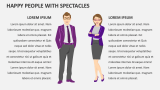 Happy People with Spectacles - Slide 3