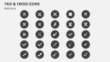 Tick and Cross Icons - Slide 5