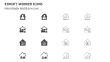 Remote Worker Icons - Slide 2