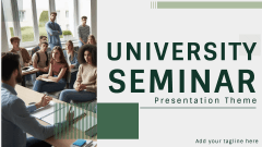 University Seminar Presentation - Slide 1