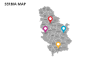 Serbia Map - Slide 3