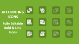 Accounting Icons - Slide 1