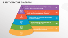 5 Section Cone Diagram - Slide 1