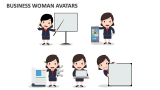 Business Woman Avatars - Slide 5