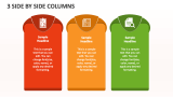 3 Side by Side Columns - Slide 1