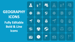 Geography Icons - Slide 1