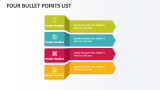 Four Bullet Points List - Slide 1