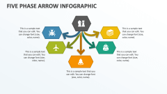 Five Phase Arrow Infographic - Slide 1