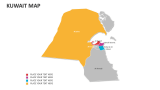 Kuwait map - Slide 5