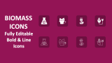 Biomass Icons - Slide 1