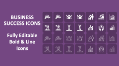 Business Success Icons - Slide 1