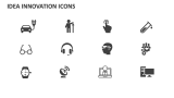Ideas Innovation Icons - Slide 3