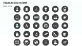 Education Icons - Slide 1