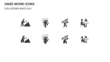 Hard Work Icons - Slide 2