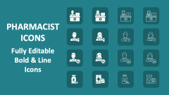 Pharmacist Icons - Slide 1