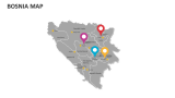 Bosnia Map - Slide 4