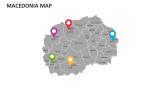 Macedonia Map - Slide 4