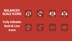 Balanced Scale Icons - Slide 1