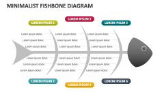 Minimalist Fishbone Diagram - Slide 1