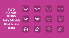Two Hands Icons - Slide 1