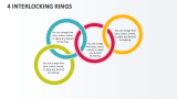 4 Interlocking Rings - Slide 1