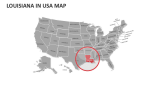 Louisiana Map - Slide 5