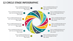 12 Circle Stage Infographic - Slide 1
