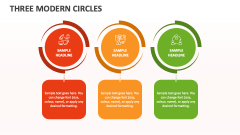 Three Modern Circles - Slide 1