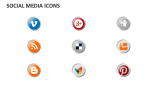 Social Media Icons - Slide 2