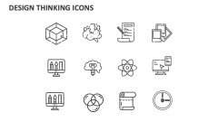 Design Thinking Icons - Slide 1