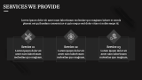 Minimal Black Presentation - Slide 8