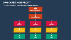 Organization Chart for a Non-Profit Organization - Slide 1