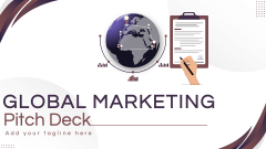 Global Marketing Pitch Deck - Slide 1