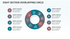 Eight Section Overlapping Circle - Slide 1