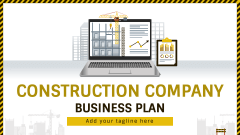 Construction Company Business Plan - Slide 1
