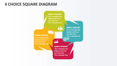 4 Choice Square Diagram - Slide 1